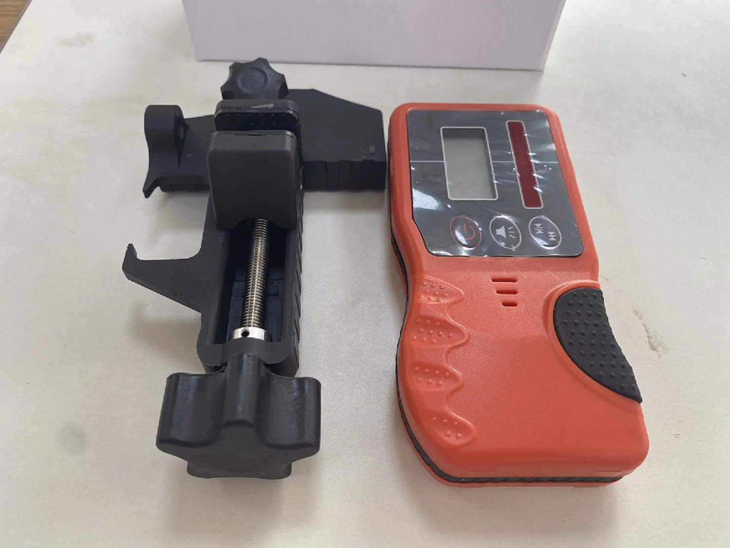 Imagem -02 - Receptor de Acessórios de Nível Laser Rotativo Feixe Vermelho