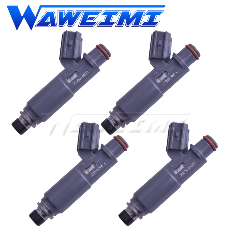 

WAWEIMI 4 Pieces OE 23250-0H010 Fuel Injector For Toyota Highlander Camry 2.4L L4 23250-28020 23209-28020 2325028020 2320928020