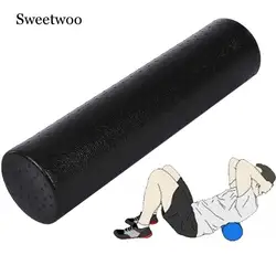 Yoga colonna Fitness Pilates Yoga schiuma Roller Blocks treno palestra massaggio griglia Trigger Point terapia Physio esercizio (30/45/60/90cm)