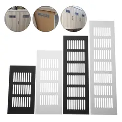 Durable Aluminum Alloy Vents Cover Grommet Ventilator Grille Closet Shoe Hole Ornaments Air Vent Decor Wardrobe Accessories