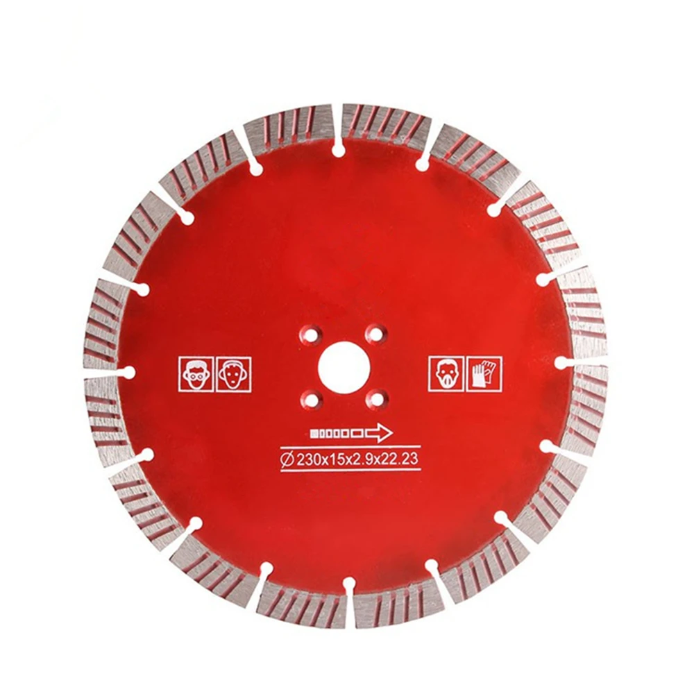 

DB40 Hot Press Concrete Turbo Segments D230mm Sintered Hand Saw Blades 9 Inch Cutting Disc Diamond Cutting Wheel for Stone 10PCS