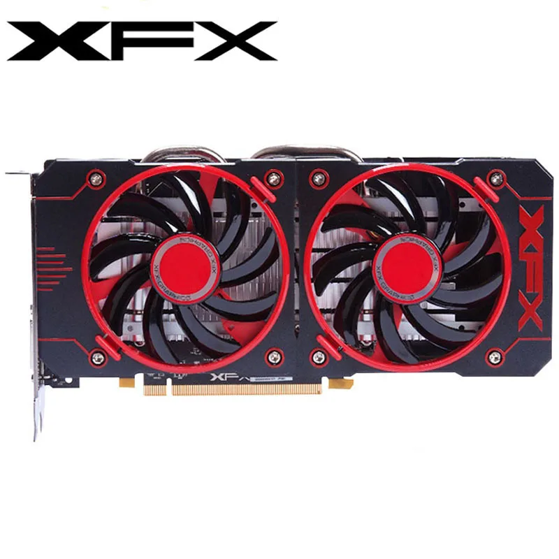 Imagem -06 - Xfx-placa de Vídeo para Amd rx 560 4gb 128bit Gddr5 rx 500 rx 560d Rx560 4g Hdmi Dvi 7000mhz Usado