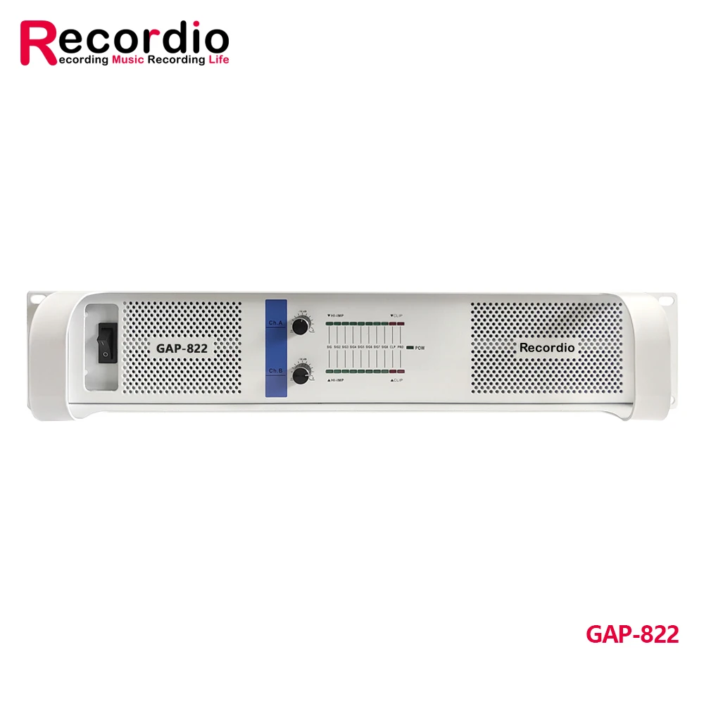 GAP-812 High Performance 1000W*2 power Amp HiFi Power Amplifier For Karaoke Stage Concert