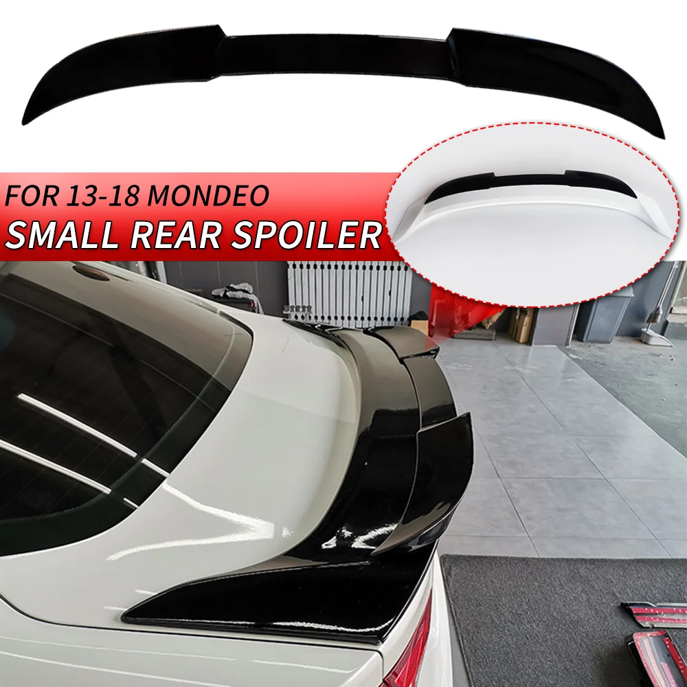 Spoiler for Ford Mondeo Fusion Small Rear Wing EXTENSION CAP Stickers Car Styling Auto Accessories 2013 2015 2016 2017 2018