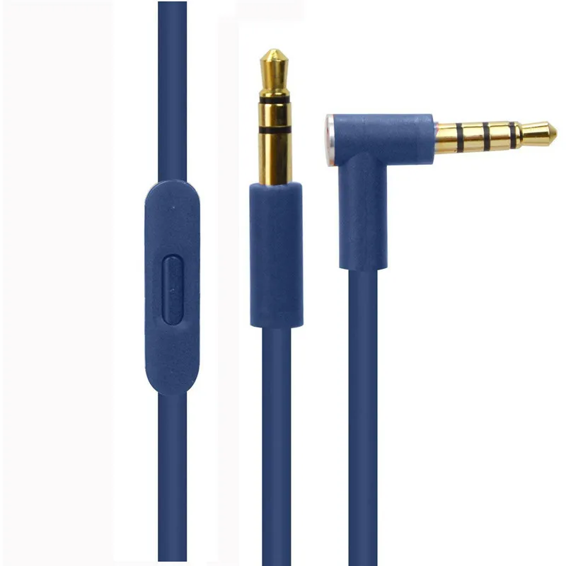 Cable de repuesto para auriculares, accesorio adecuado para Beats Solo/Solo HD/Solo2/Solo3/Mixr/studio2/studio3/pro, 3,5mm a 3,5mm