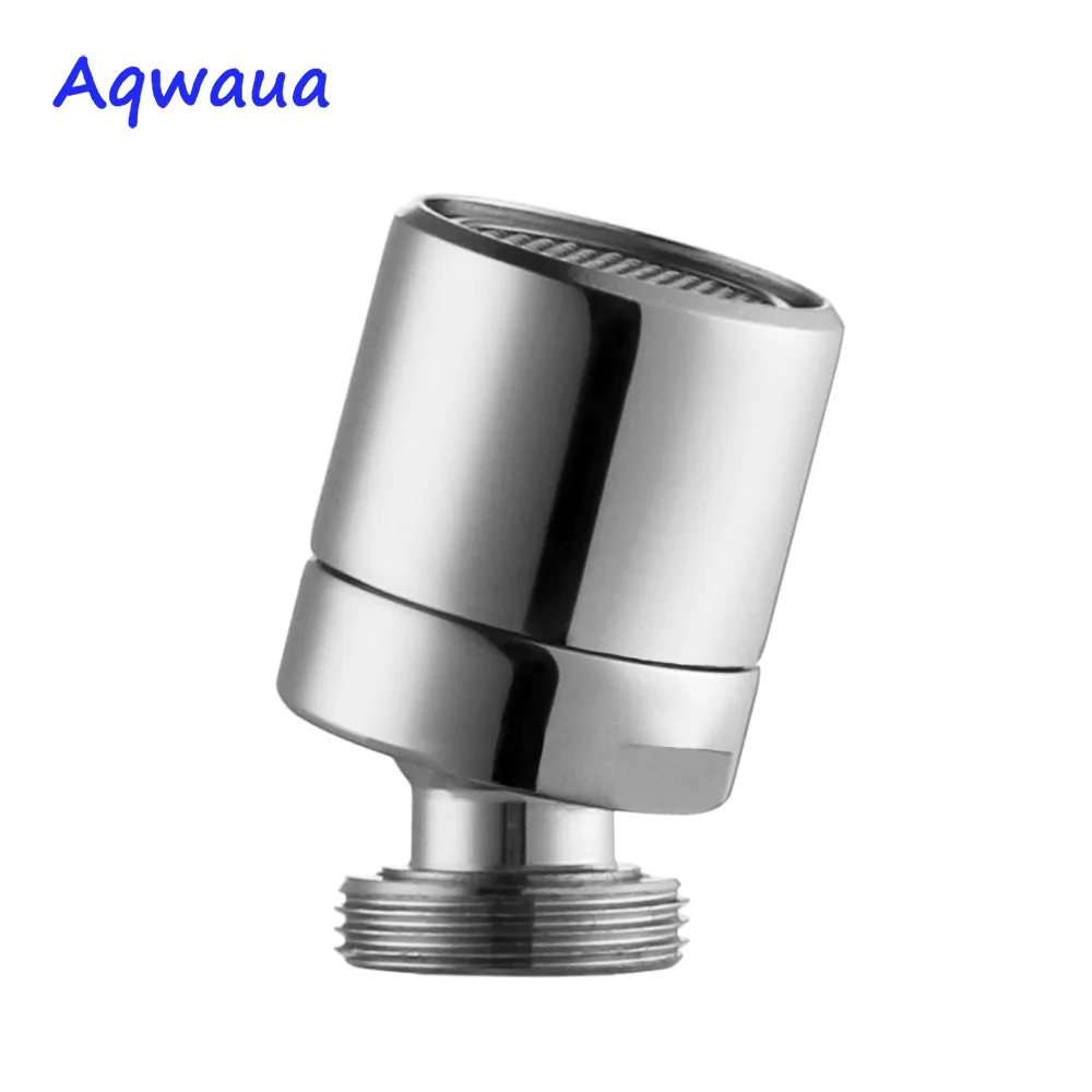 Aqwaua Water Saving Kitchen Aerator 18 MM Male Thread Faucet Swivel Aerator Brass Bidet Faucet Spout Bubbler Filter for Crane