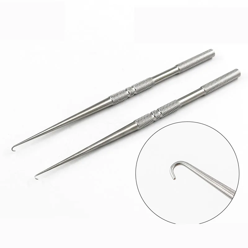 

Thread carving nose big V line embedding error correction needle thread remover loosening needle repair device plastic thread ca