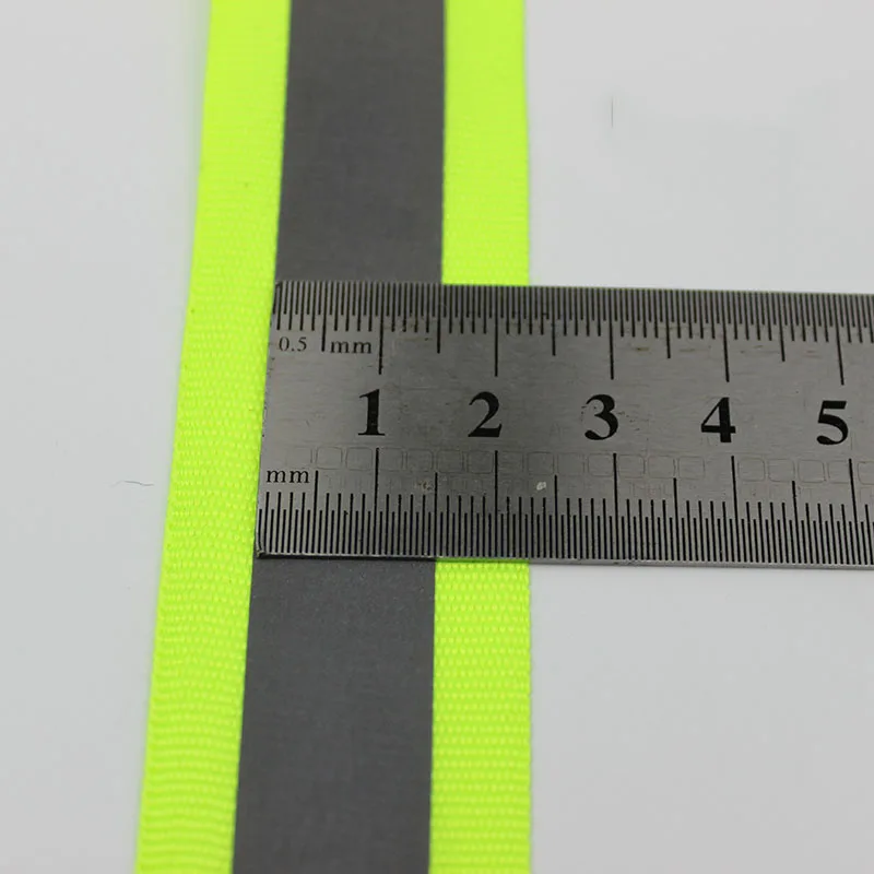 100 Meters Reflective Strips Cloth Reflective Fabric Sewing Tape ,3cm *1.5cm width Reflection Warning ribbon Material