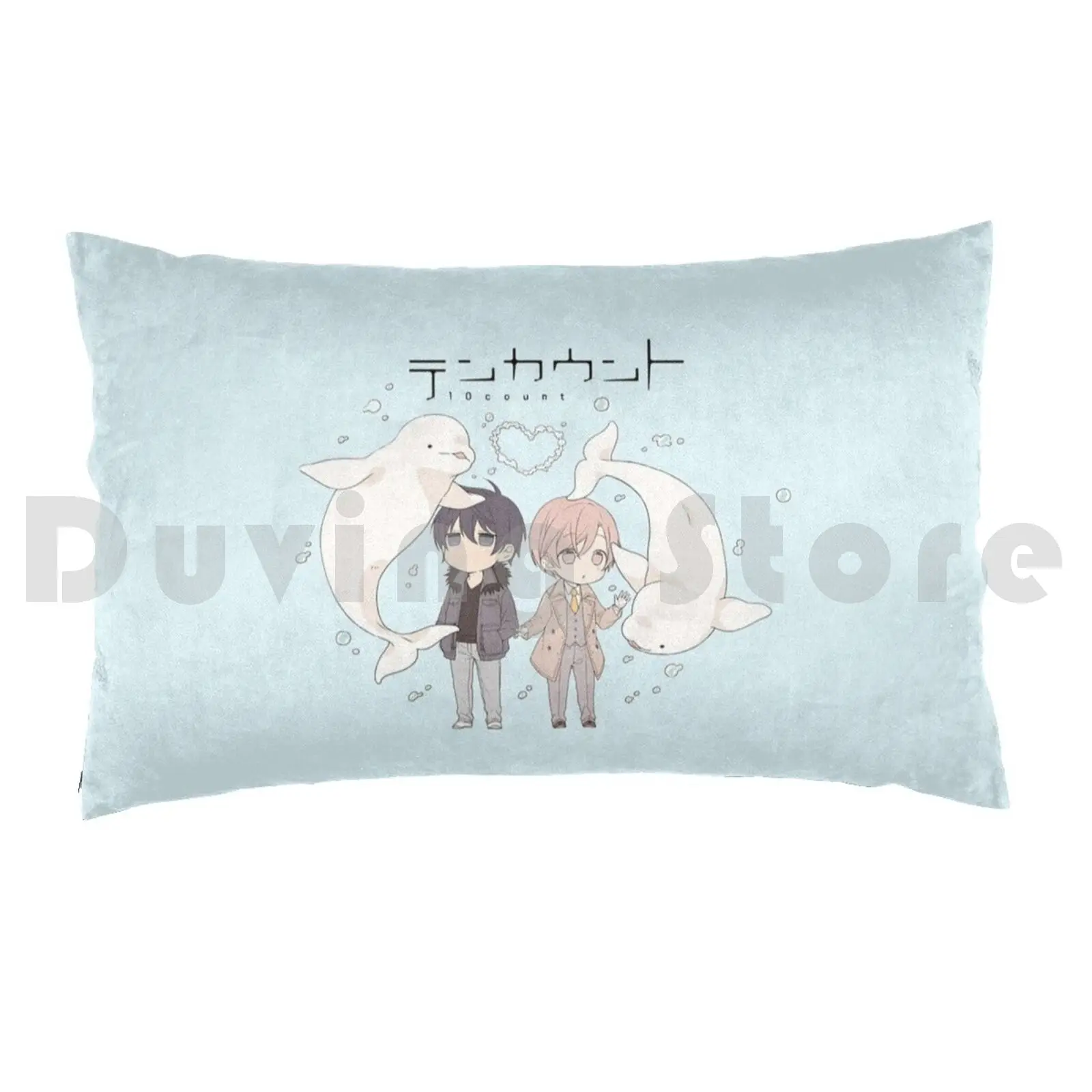 10 Ten Count Kurose Shirotani Seals Pillow case 247 Ten Count 10 Count Kurose Shirotani Yaoi Bl