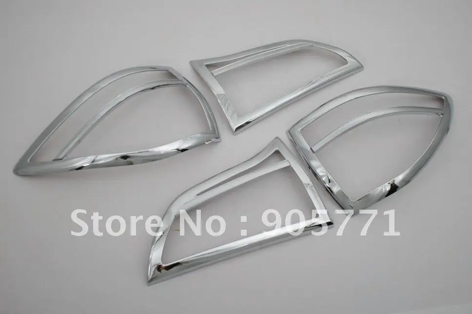 High Quality Chrome Tail Light Cover for Mitsubishi Pajero Montero Sport free shipping