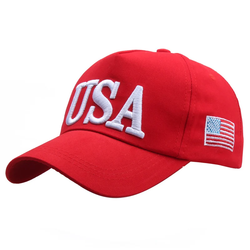 Nova moda eua bandeira bordado boné de beisebol das mulheres dos homens verão chapéus de sol esportes ao ar livre hip hop snapback ajustável gorras ep0284