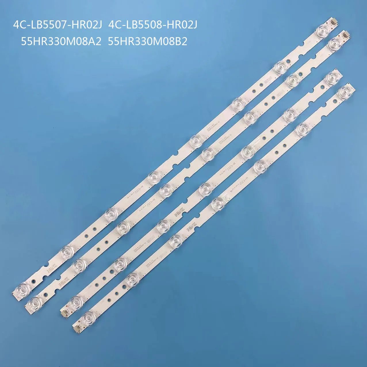 4 PCS/set LED Backlight strip For THOMSON 55UD6306 55UD6406X1 55UD6406 55DP600 TCL 55S423 55S421 GIC55LB112 3030F2.1D GIC55LB111