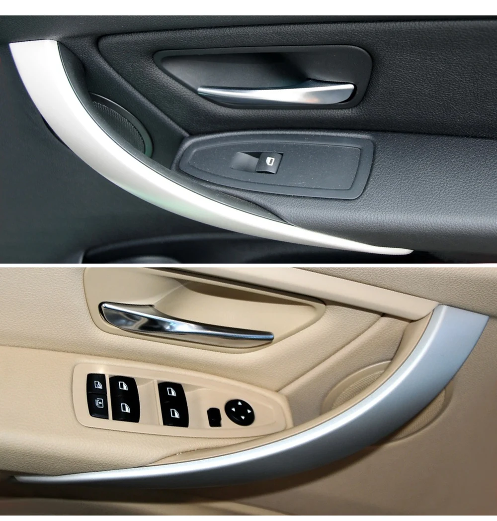 Für BMW 3er F30 F80 F31 F32 F33 F34 F35 F36 2013-18 Innentür Zuggriff Innenverkleidung mit Abdeckungsverkleidung Autozubehör – Detail 7