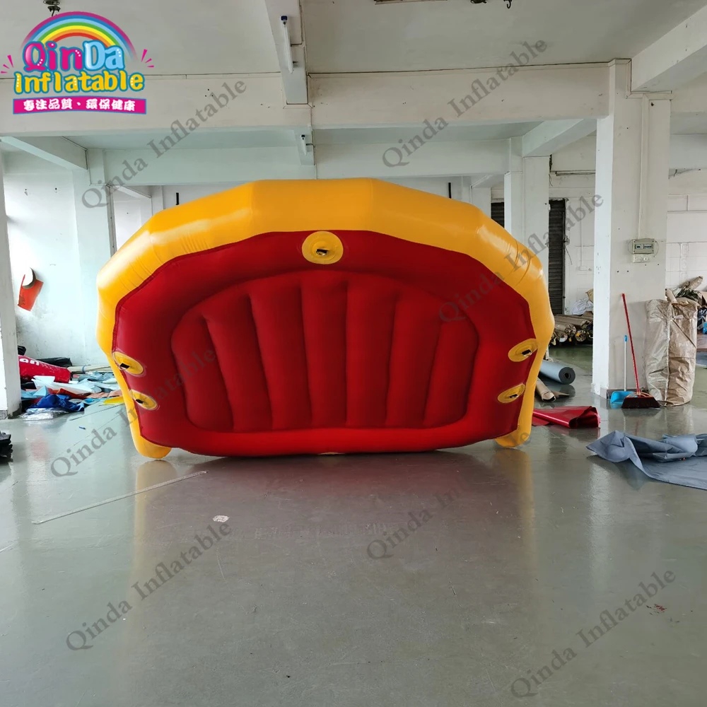 Commercial PVC Inflatable Crazy UFO Inflatable Water Flying UFO For Aqua Games