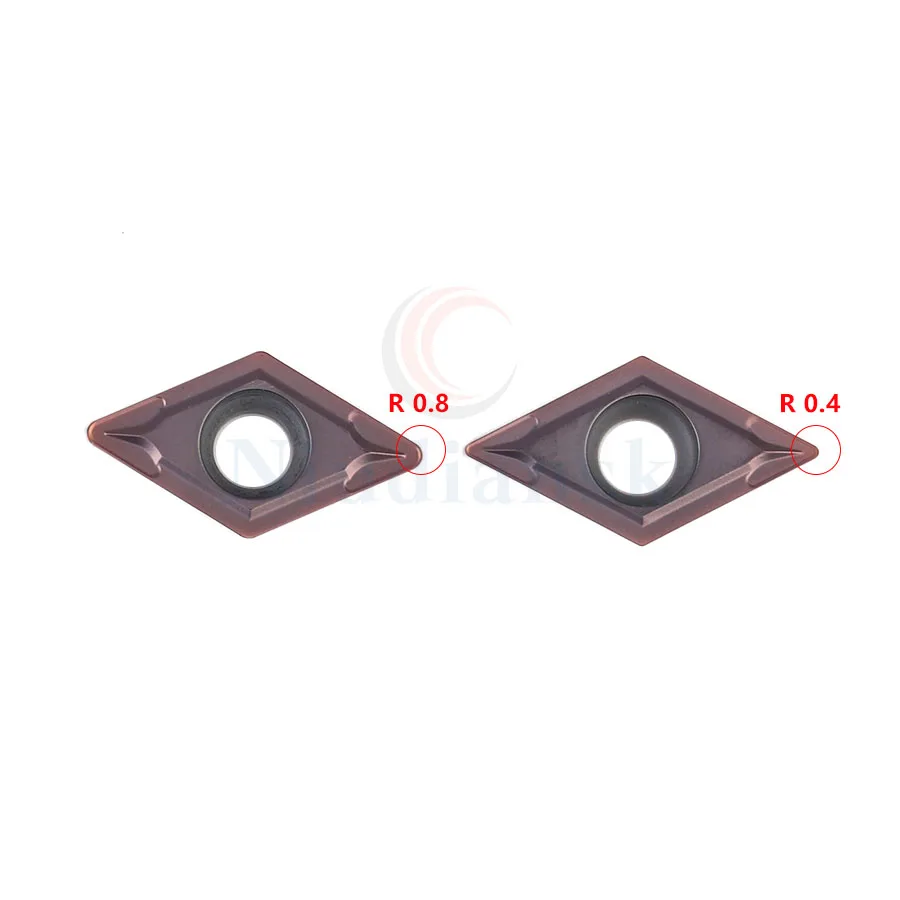 10 Chiếc DCMT11T304 LF6018 DCMT11T308 LF6018 Tiện Bằng Máy CNC Dụng Cụ Xoay Chuyển Carbide Hợp Kim Chèn, Sử Dụng Để Quá Trình Thép Không Gỉ