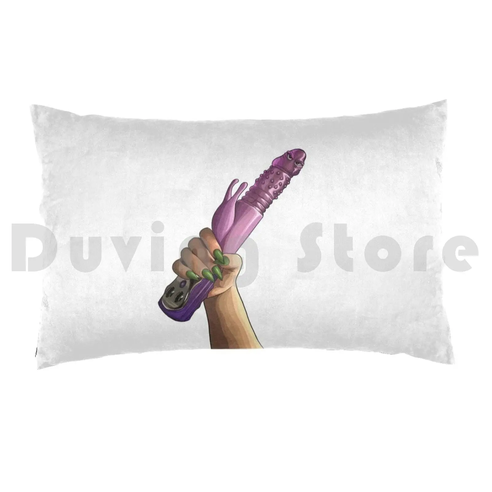 Pillow Case Evil Rabbit Hat Rabbit Vibrator Dildo Funny Feminist