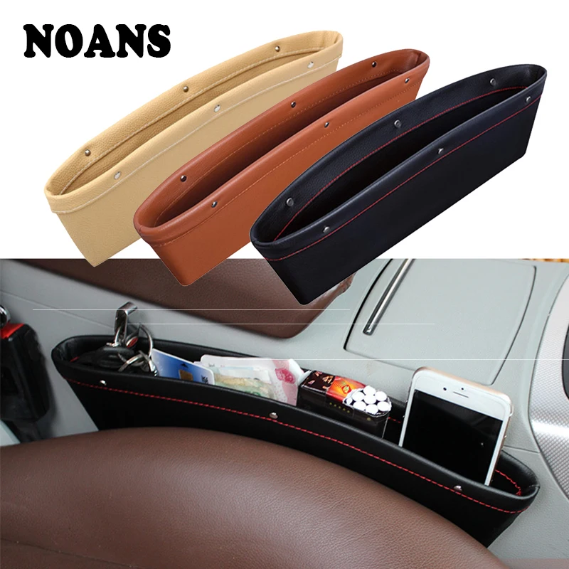 

Car PU Leather Seat Crevice Pocket Leak-Proof For Citroen C5 C4 C3 Berlingo Mitsubishi Lancer 9 10 Alfa Romeo 159 147 giulietta