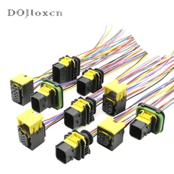 1 Set 1-1703820-1 6/7/8/10 Pin New Energy Connector Male Female Waterproof Harness Plug 1-1703773-1 1-1418437-1
