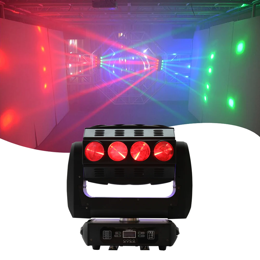 

Moving Head Led Spider Light 16x15W RGBW Led Party Light DJ Lighting Beam Moving Head Light