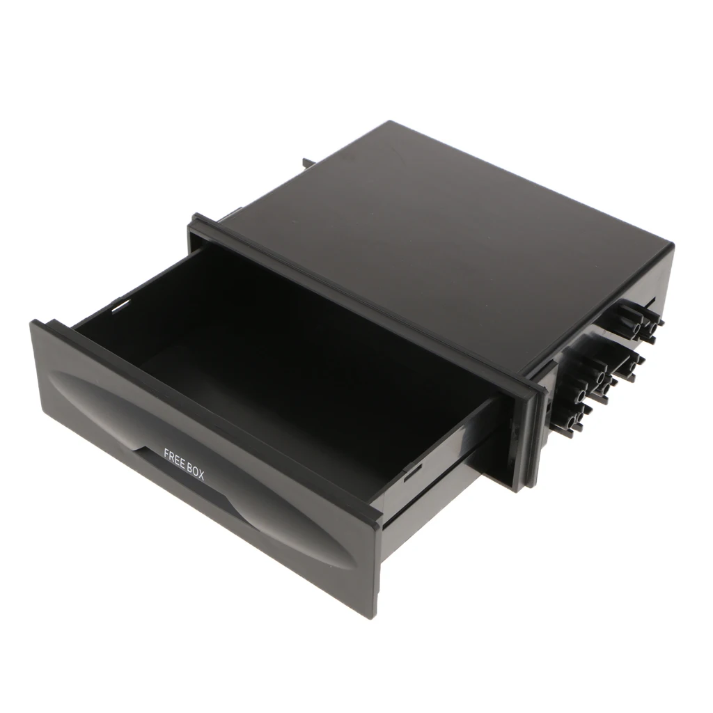 Latest Car Universal Double Din Radio Pocket Drink Cup Holder /Storage Box