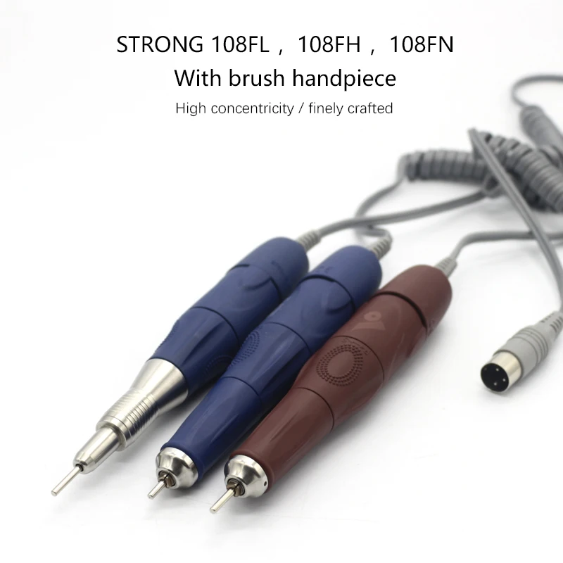 

Nail Drill Tool Polish Handle Handpiece Brush Pen Handle Electric Micro Motor Handle for Nail Machine Jewelry Making Tools 108FH