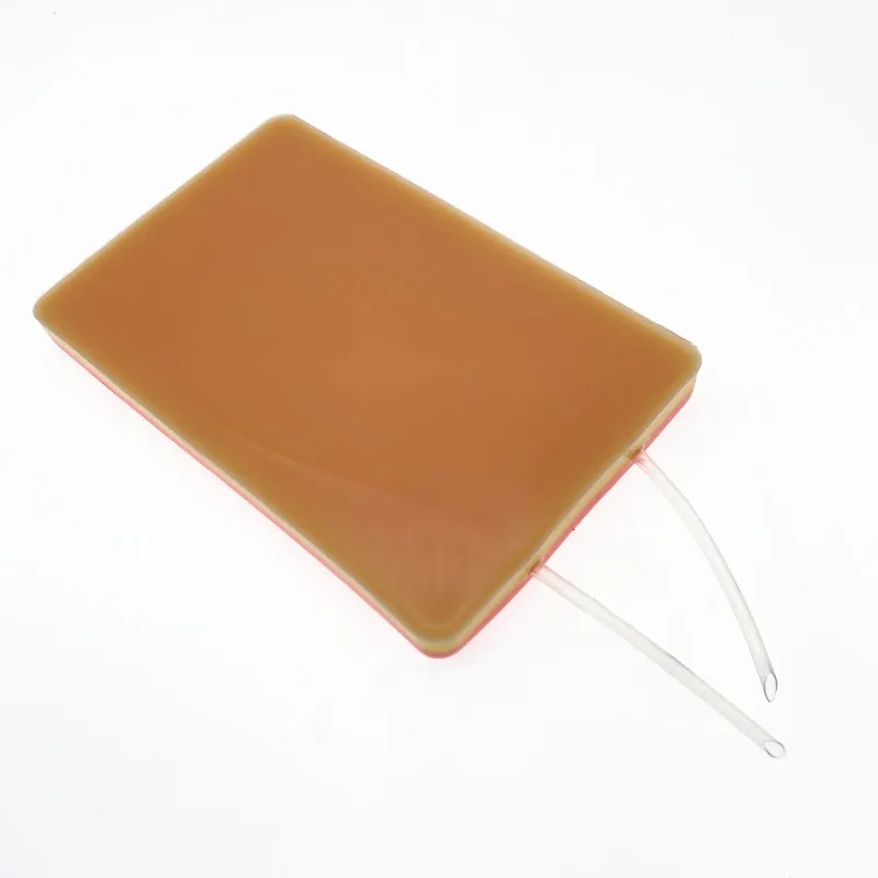 

Blood vessel injection module puncture simulation blood return skin module Silicone Human Skin Suture Training Model