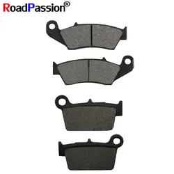 Motorcycle Motorbike Accessories For KAWASAKI KX250F KX450F KLX450R KX250 F KX450 KLX450 R Front Rear Brake Pads Kit Set