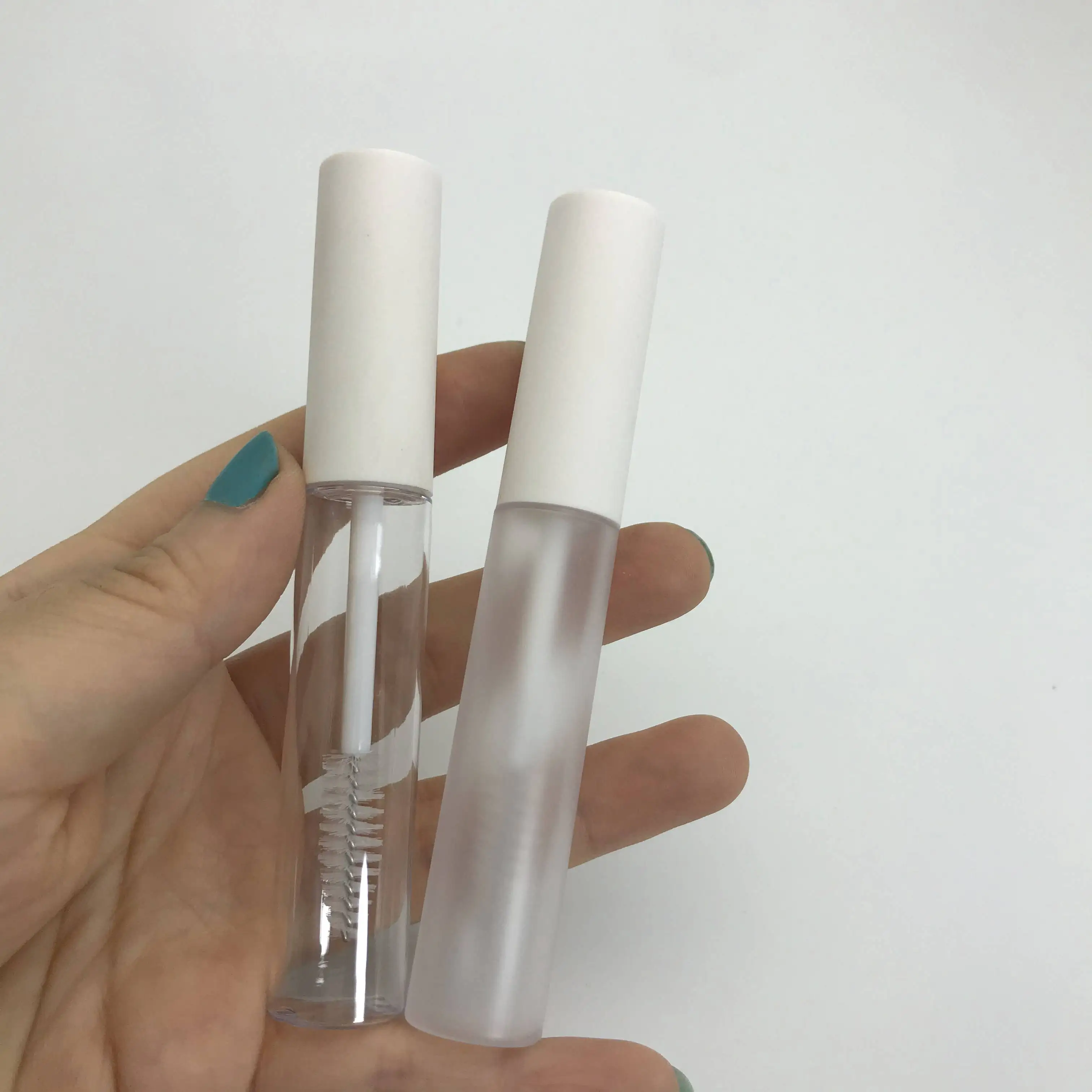 10ml Mascara-Tuben Großpackung Leere Mattierte Wimperncreme Nachfüllbare Flasche Kosmetikverpackungsbehälter Weißer Deckel – Detail 15