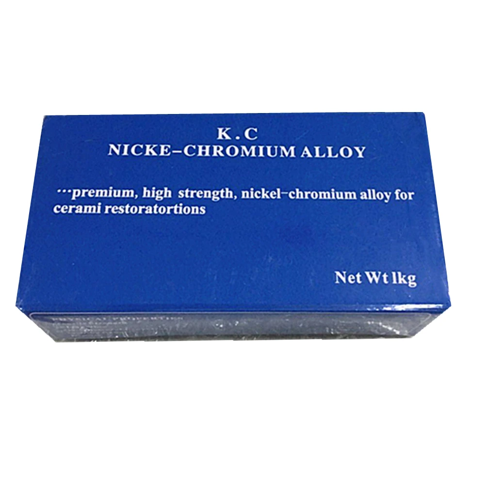 KC With Beryllium Alloy 1kg Dental Metal Lab Material Nickel Chromium Base  NiCr Alloy for Ceramic Crowns