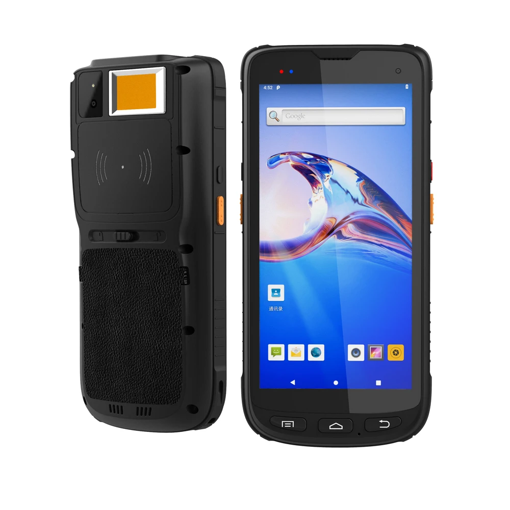 Android 10.0 Mobile Data Collector IP66 Rugged Handheld PDA 1D 2D Barcode Scanner UHF RFID Reader