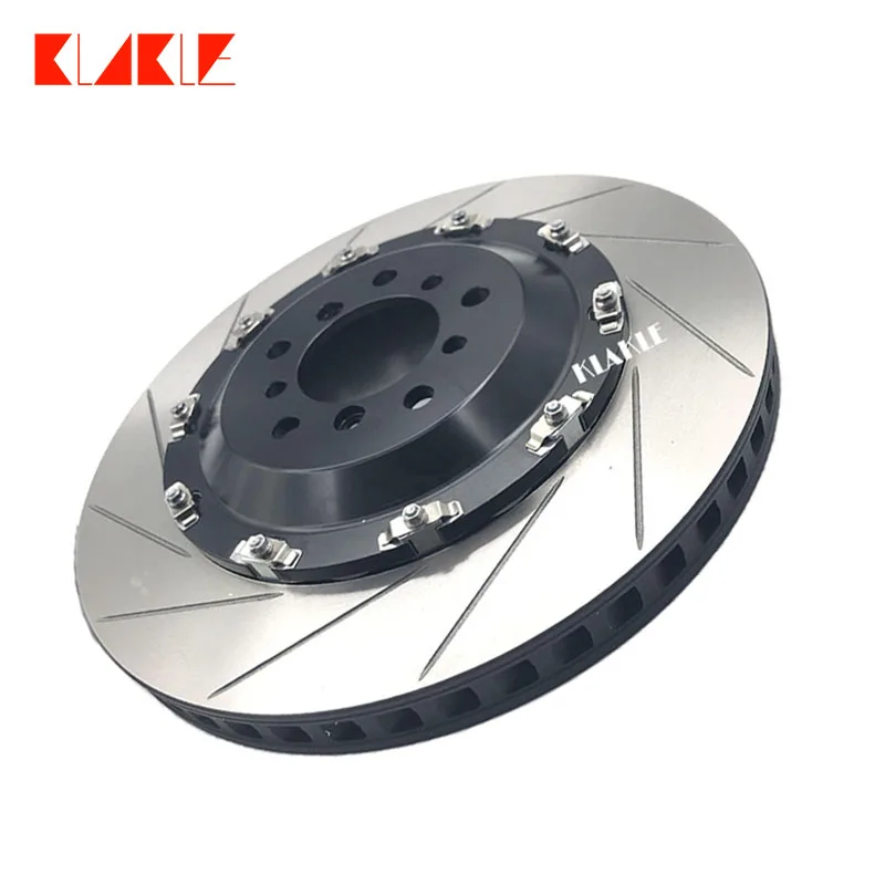 KLAKLE Modified Racing 355*32MM Refitted Brake Disc Floating Brake Rotor With Aluminum Center Bell For BMW E30