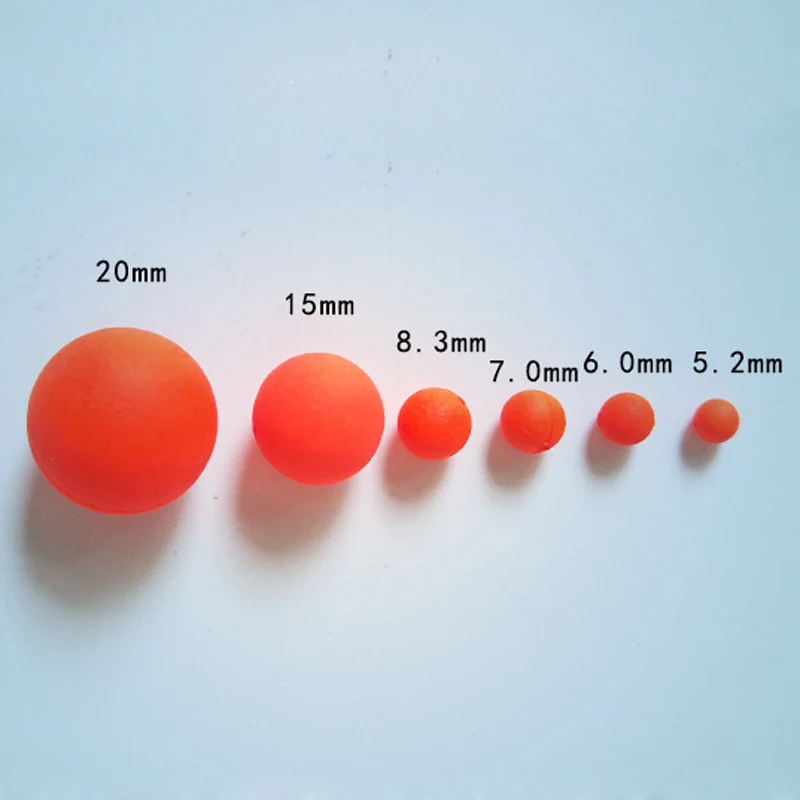 10pcs Diameter 10mm-20mm EPS Foam Fishing Float Hard Buoyancy Ball Float Gear Fish Float Outdoor Floating Fishing Accessory