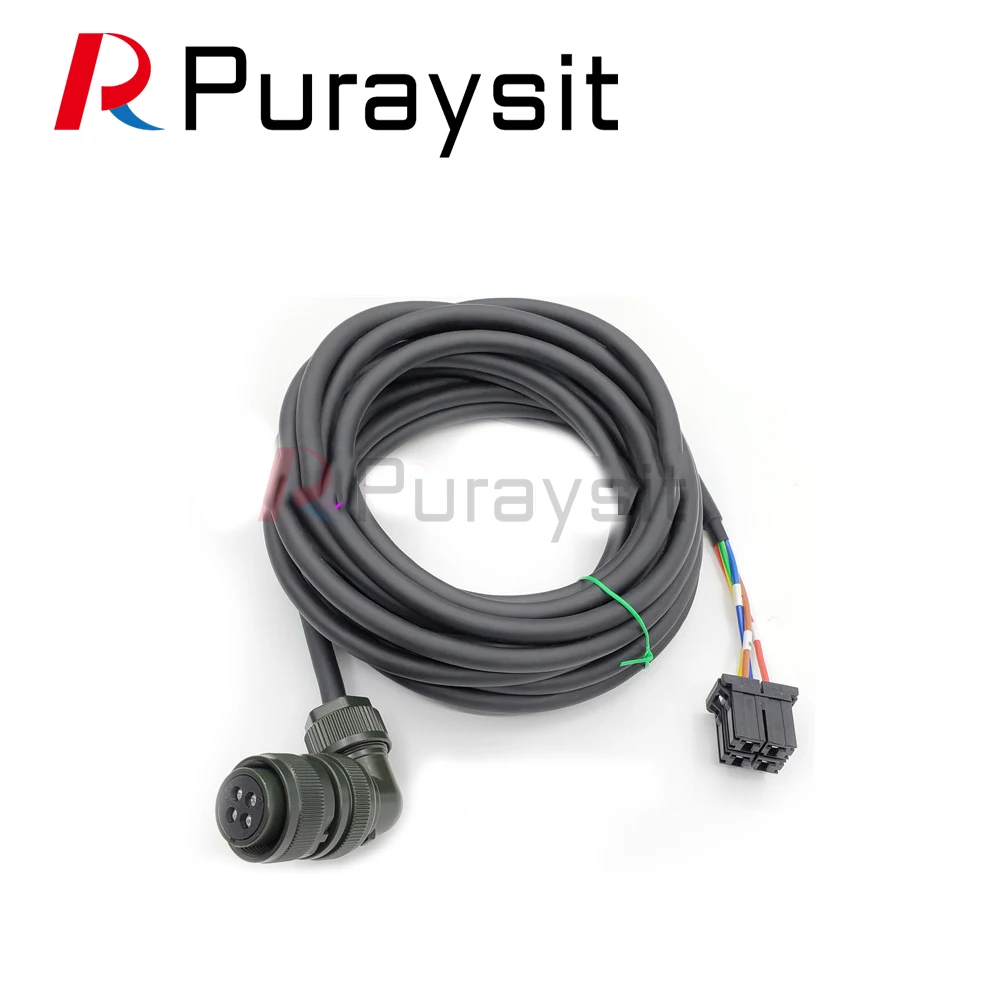 Puraysit Servo Motor Power Cable F06B-0001-K008 F06B-0001-K012 3M 5M 8M 10M for Fanuc