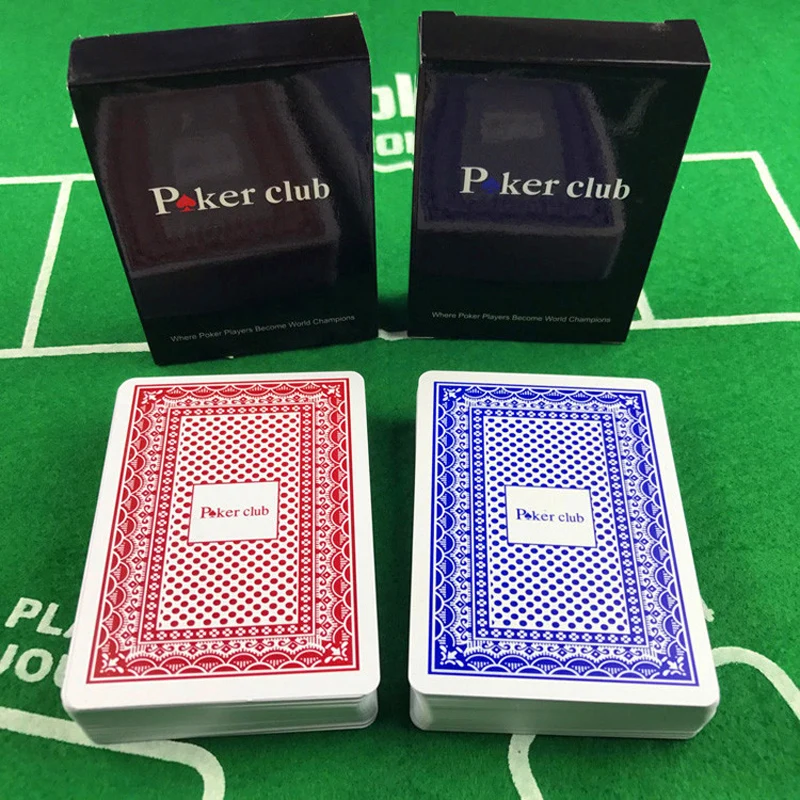 10Pcs/Lot High quality Texas Hold'em Smooth Waterproof Baccarat Plastic Playing Cards PVC Poker Club Card Set Board Game 63*88mm