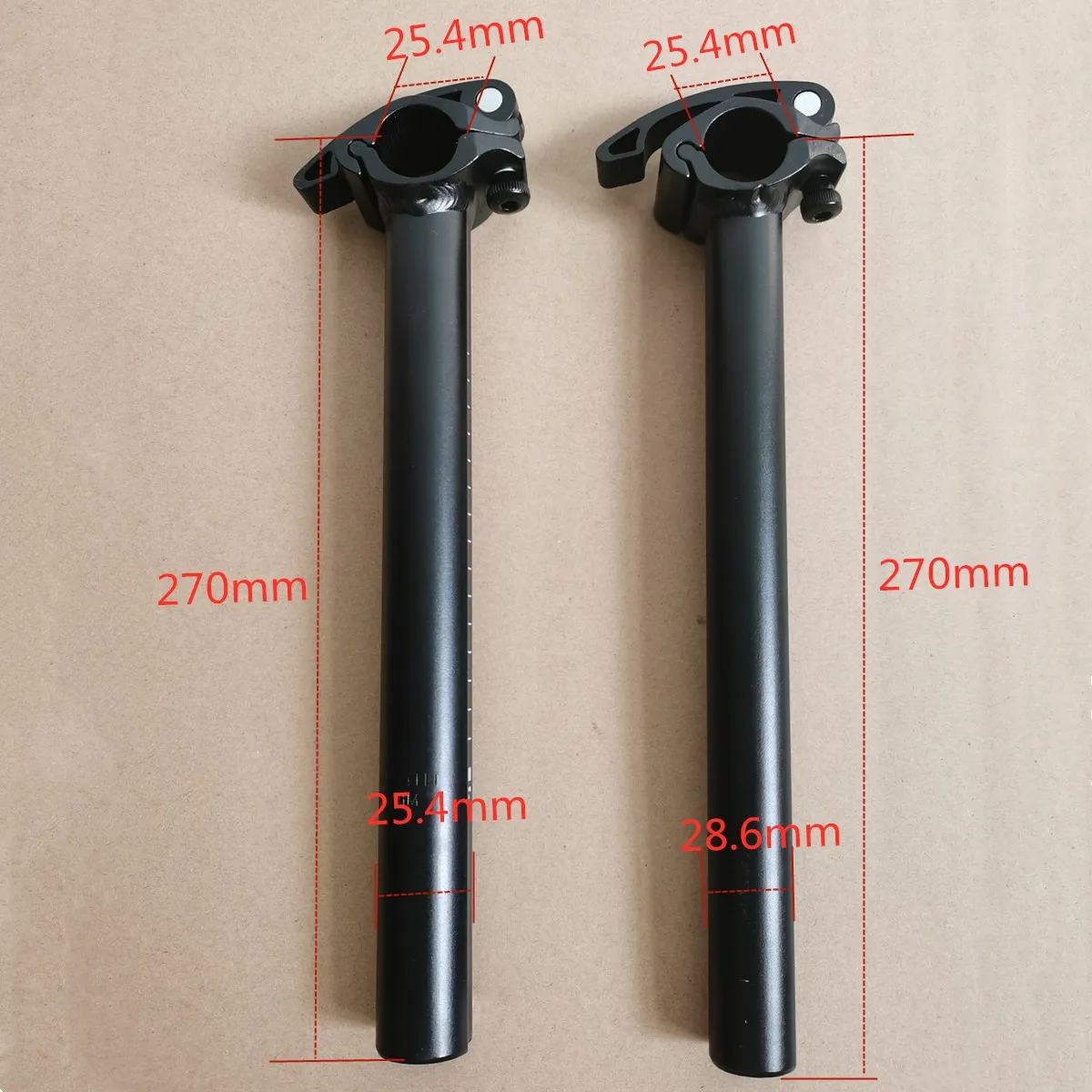 Chooee Folding Bike Accessories Part Bicycle Stem Insert ”1-1/8\