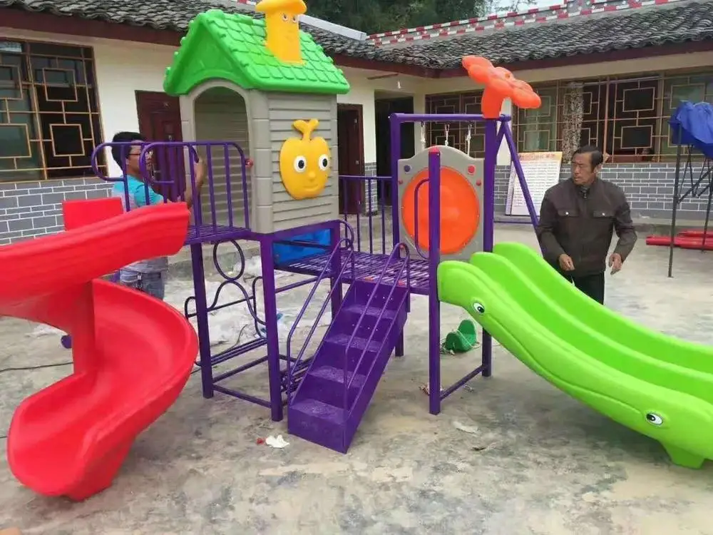 kids toy slide baby outdoor games swing kindergarten sets children's plastic child children playground indoor garden large A3