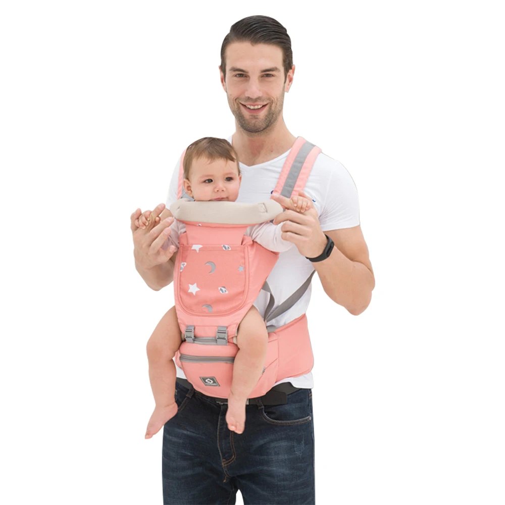 Ergonomic Baby Carrier Multifunction Four-season & Breathable Infant Newborn Comfortable Carrier Sling Backpack Kid Carriage