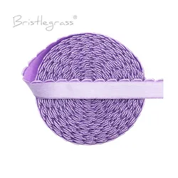 BRISTLEGRASS 2 5 10 Yard Nylon Picot Bra Strap Elastics Bands 5/8