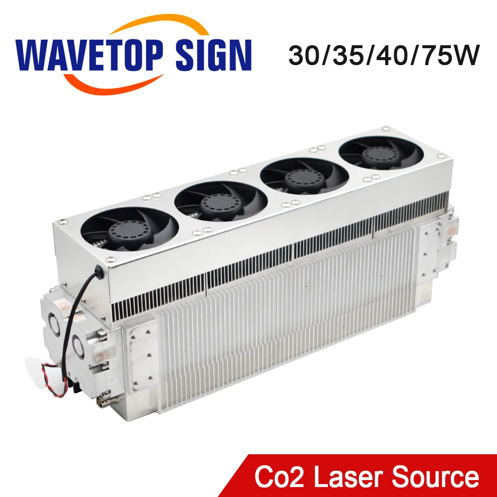 WaveTopSign CO2 Laser Module 20w 30w 40w Wavelength 10.6μm Laser Source for Co2 Laser Marking Machine