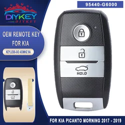 DIYKEY OEM PCB 3 przyciski 95440-G6000 SYEC3FOB1611 dla KIA Picanto Morning 2017 2018 2019 inteligentny klucz 433 MHz zdalny dostęp bezkluczykowy