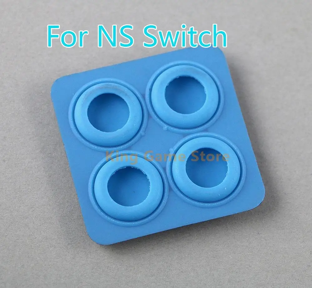 

40pcs=10sets Silicone Rubber Joystick Cap For Nintend Switch NS Controller Rocker Crown Thumb Grip Button Caps