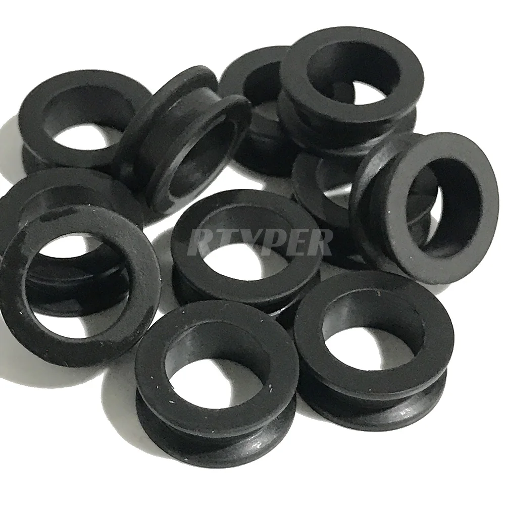 50/100PCS 23209-65020 Fuel Injector Upper Rubber Seal 14*9.2*5.6mm 22004 For Toyota Camry RAV4 Scion TC