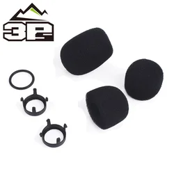 Accessori per cuffie tattiche Spugne per microfono Parti di ricambio per set di spugne per microfono per cuffie serie Comta WZ160