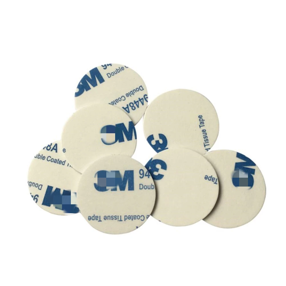 10pcs 13.56mhz Writable IC Circular MiF one 1k RFID Tags Sticker PVC Card Smart Coin Card for IC Transponder
