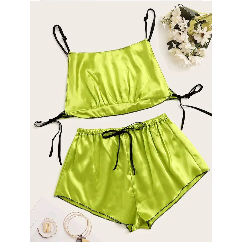 2020 Women Pajamas Sets Sexy Bras Ladies Sexy Lace Comfortable Polyester Sleepwear Underwear Tops Briefs Sets Lenceria