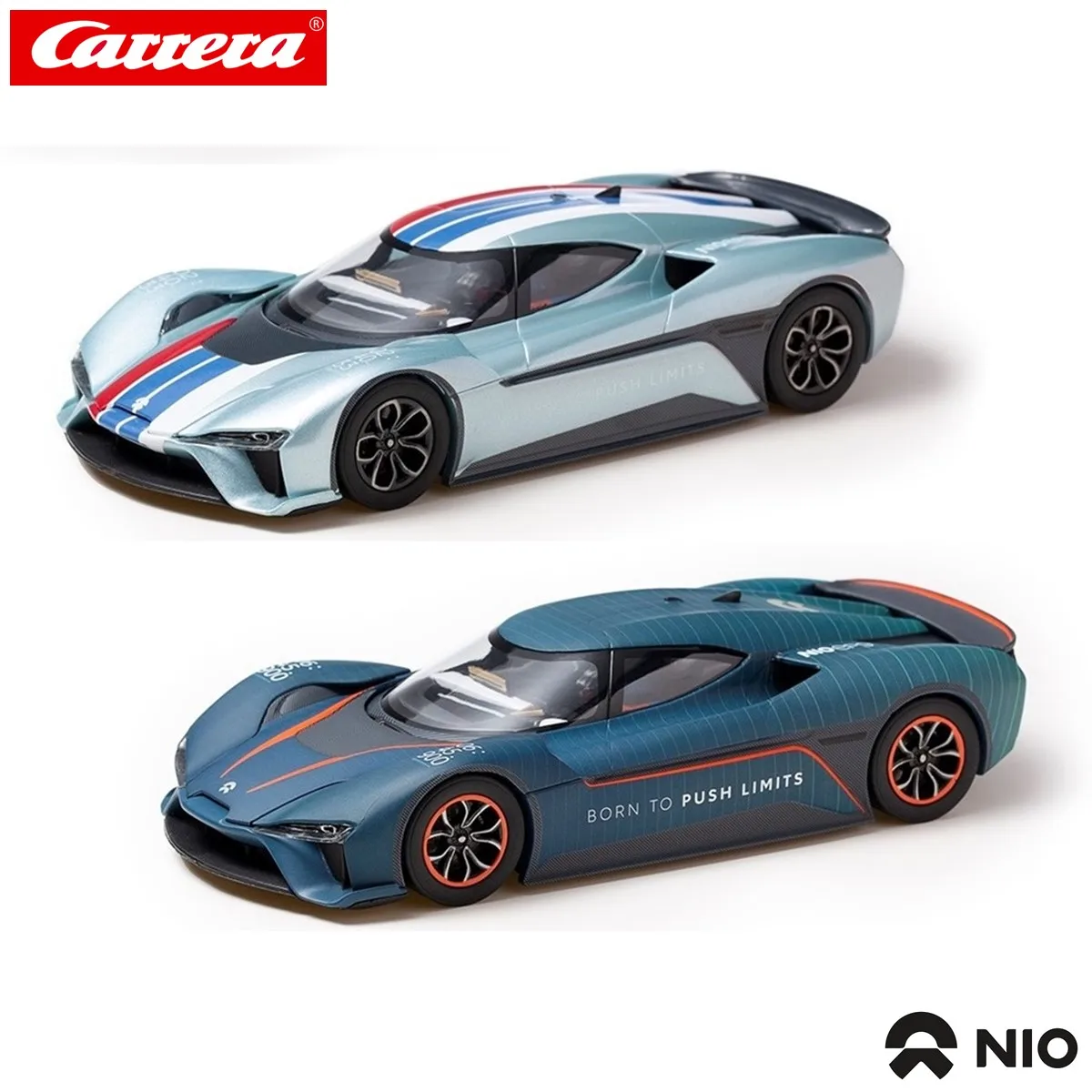 Carrera Slot Car Digital132 NIO EP9 30296 bávaro Blue / 30297 Special Livery 1 / 30298 Special Livery 2