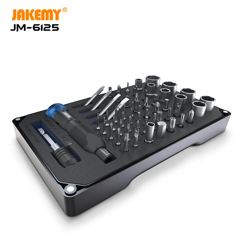 Imagem -03 - Jakemy Precision Screwdriver Kit Bits Magnéticos Eletrônica Screwdrivers Grupo Iphone Tablet Computador Relógio Ferramentas de Reparo