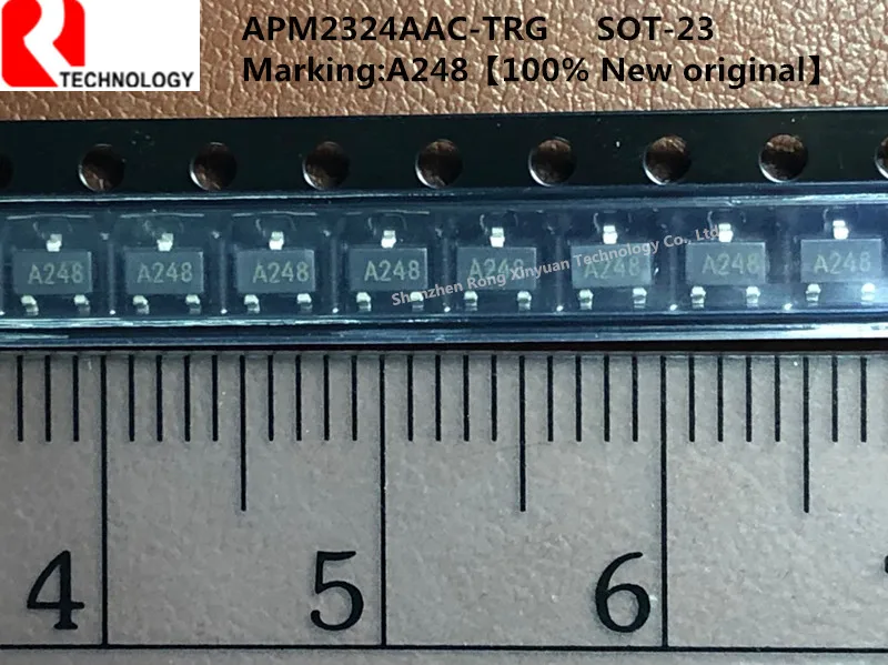 10Pcs/lot APM2324AAC-TRG APM2324AAC-TRL APM2324AAC APM2324 Marking: A248  SOT-23 100% New Original