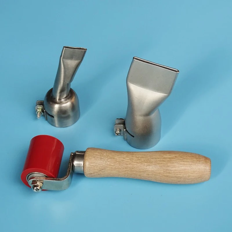 20Mm Phẳng Hàn Đầu Phun + 40Mm Con Lăn + 40Mm Dẹt Đầu Phun Cho Cầm Tay Không Khí Nóng Máy Hàn