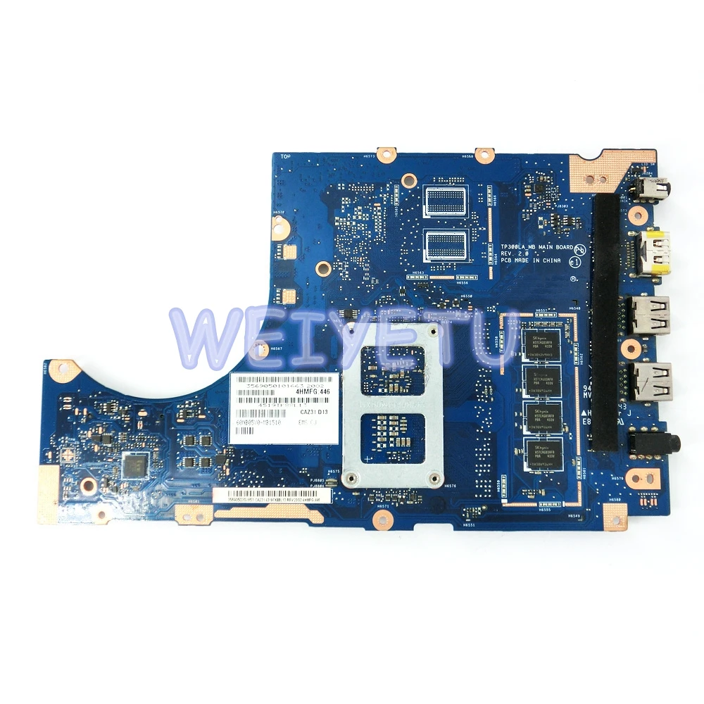 Used TP300LA I5-4210 CPU 4GB RAM Motherboard For ASUS TP300LA TP300L TP300 Q302L Q302LA Laptop Mainboard REV 2.0 100% Test work